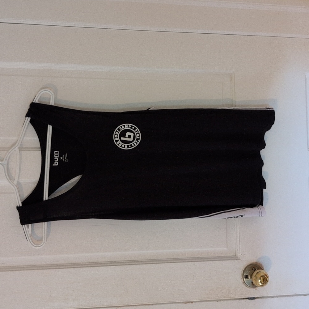 Burn boot Camp Black Tank Top